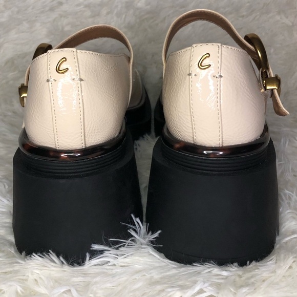 Circus by Sam Edelman Cream Platform Mary Jane Shoes NWOT 9.5 - Picture 7 of 14